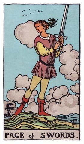 Page of Swords