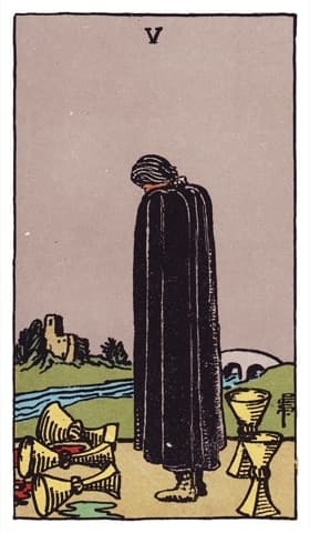 Five of Cups